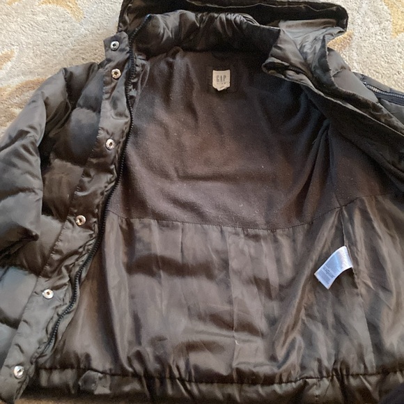 Girls Size Small Gap Down filled Brown Puffer Jacket - Picture 3 of 10